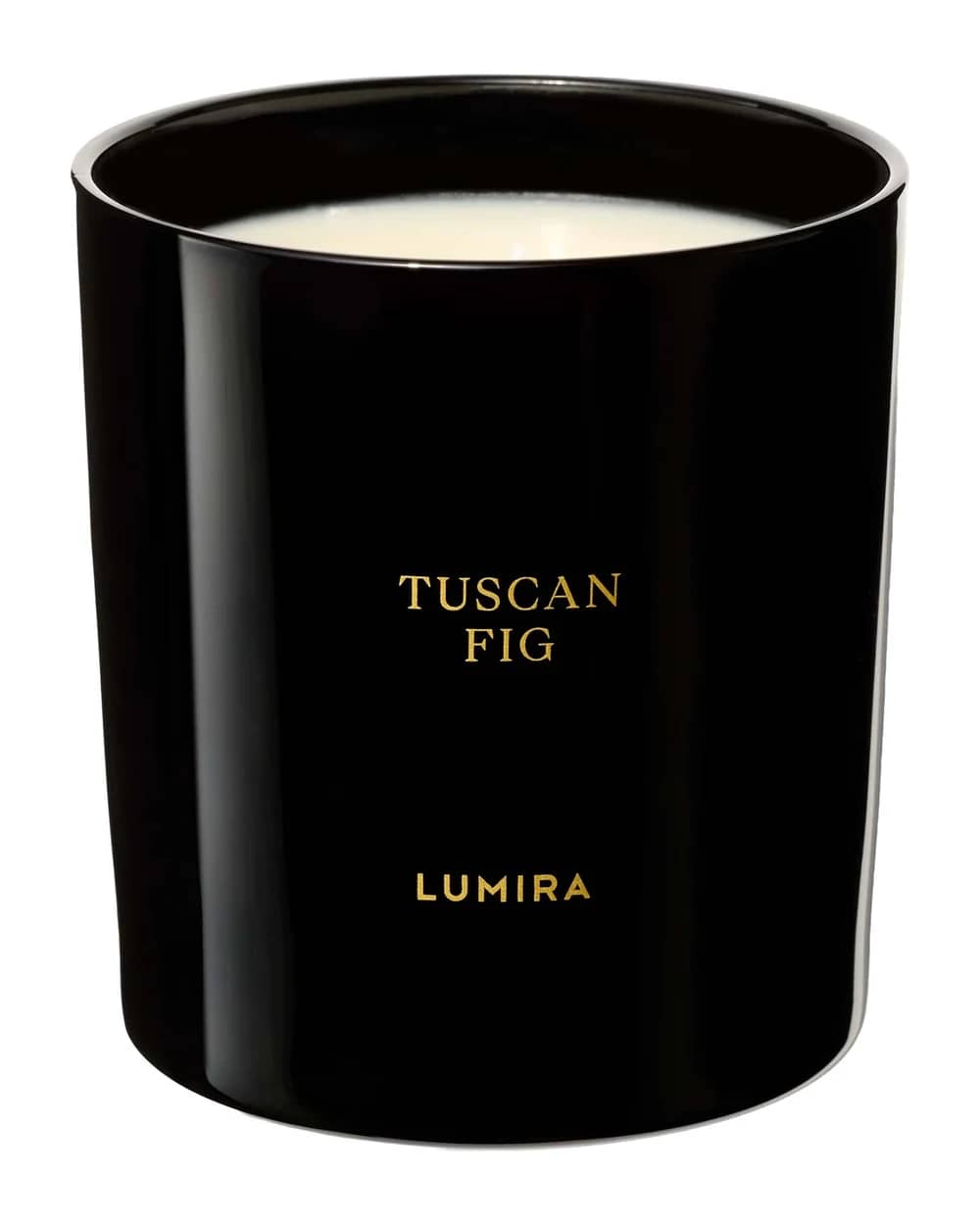 LUMIRA Tuscan Fig Black Candle 10.5 oz