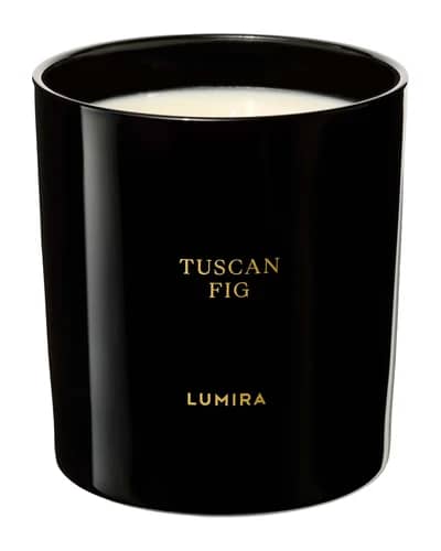 LUMIRA Tuscan Fig Black Candle 10.5 oz
