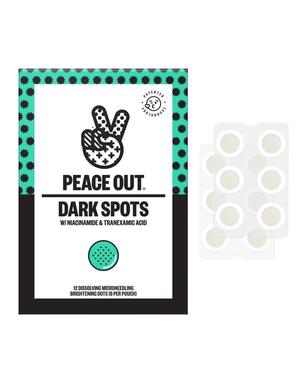 Peace Out Microneedling Dark Spot Brightening (12 Dots)