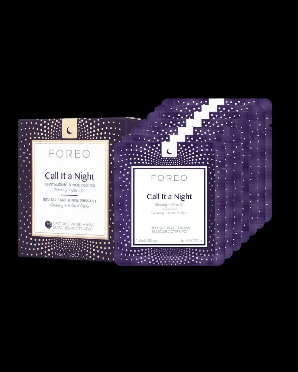 Call It A Night Revitalizing & Nourishing UFO Activated Sheet Masks