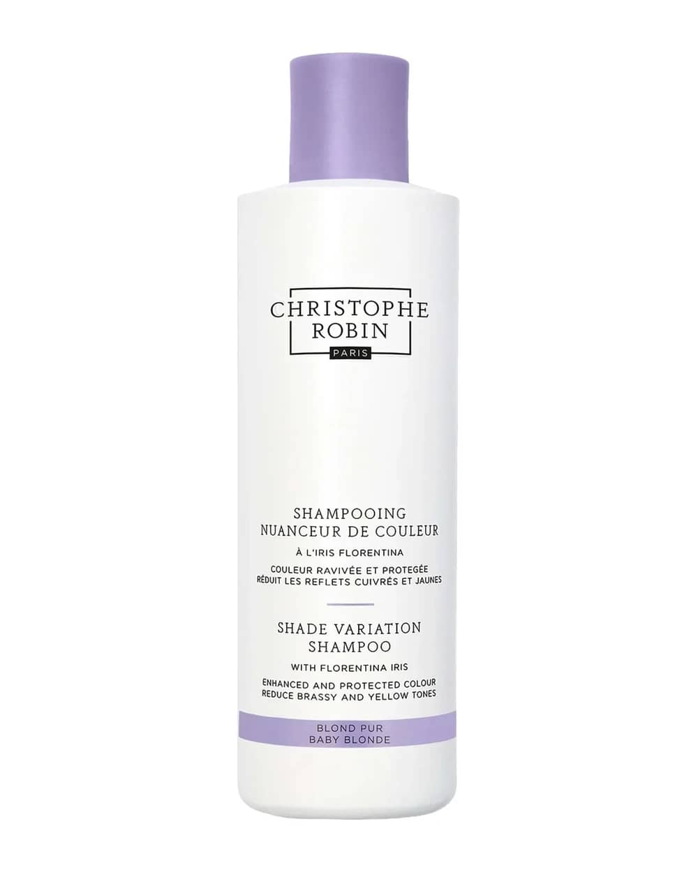 Christophe Robin Shade Variation Shampoo with Florentina Iris 250ml