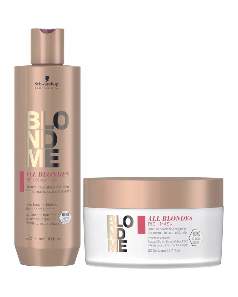 Schwarzkopf Professional BLONDME Rich Blondes Duo