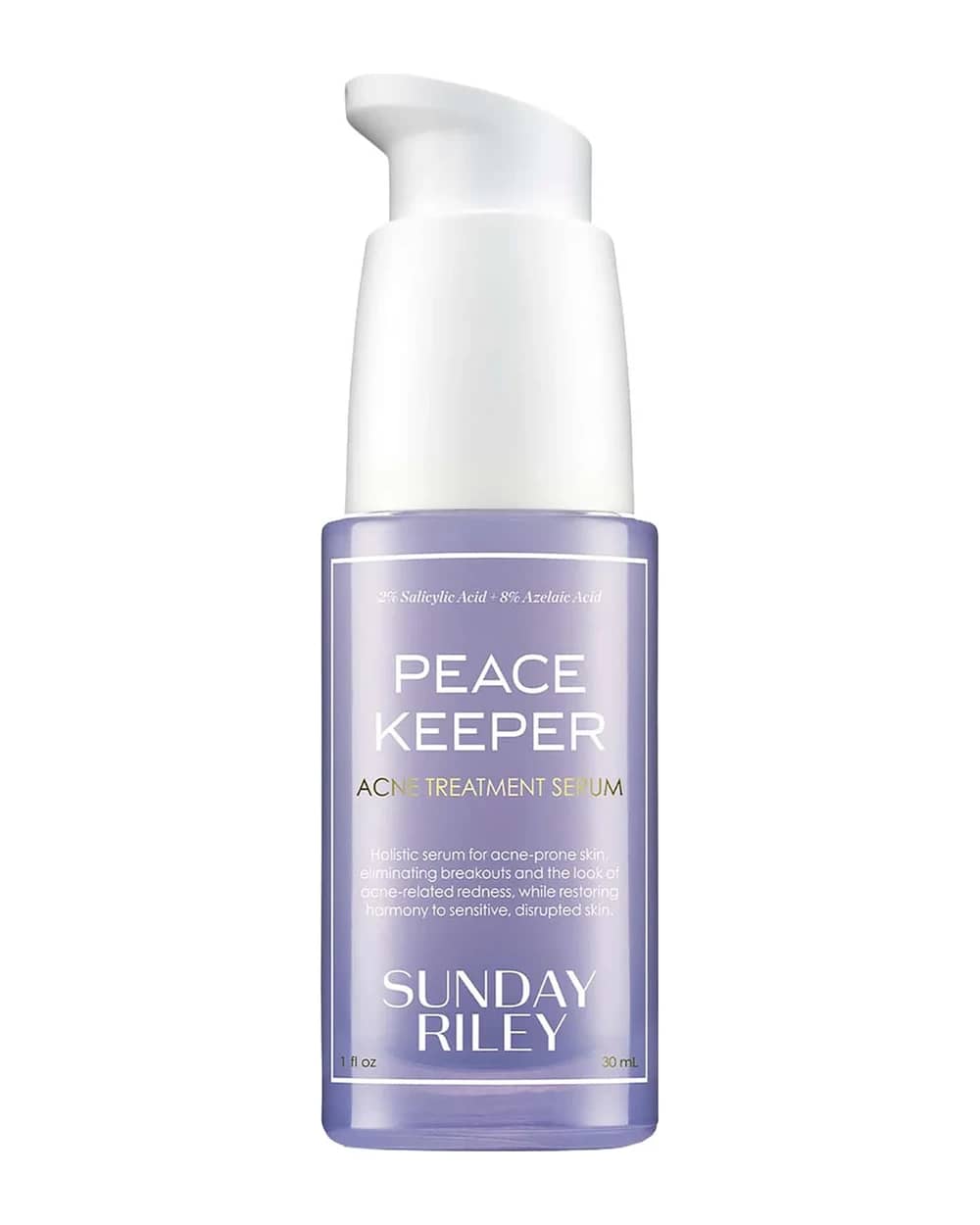 Sunday Riley Peacekeeper Azaleic and Salicylic Acid Acne Treatment Serum 30ml