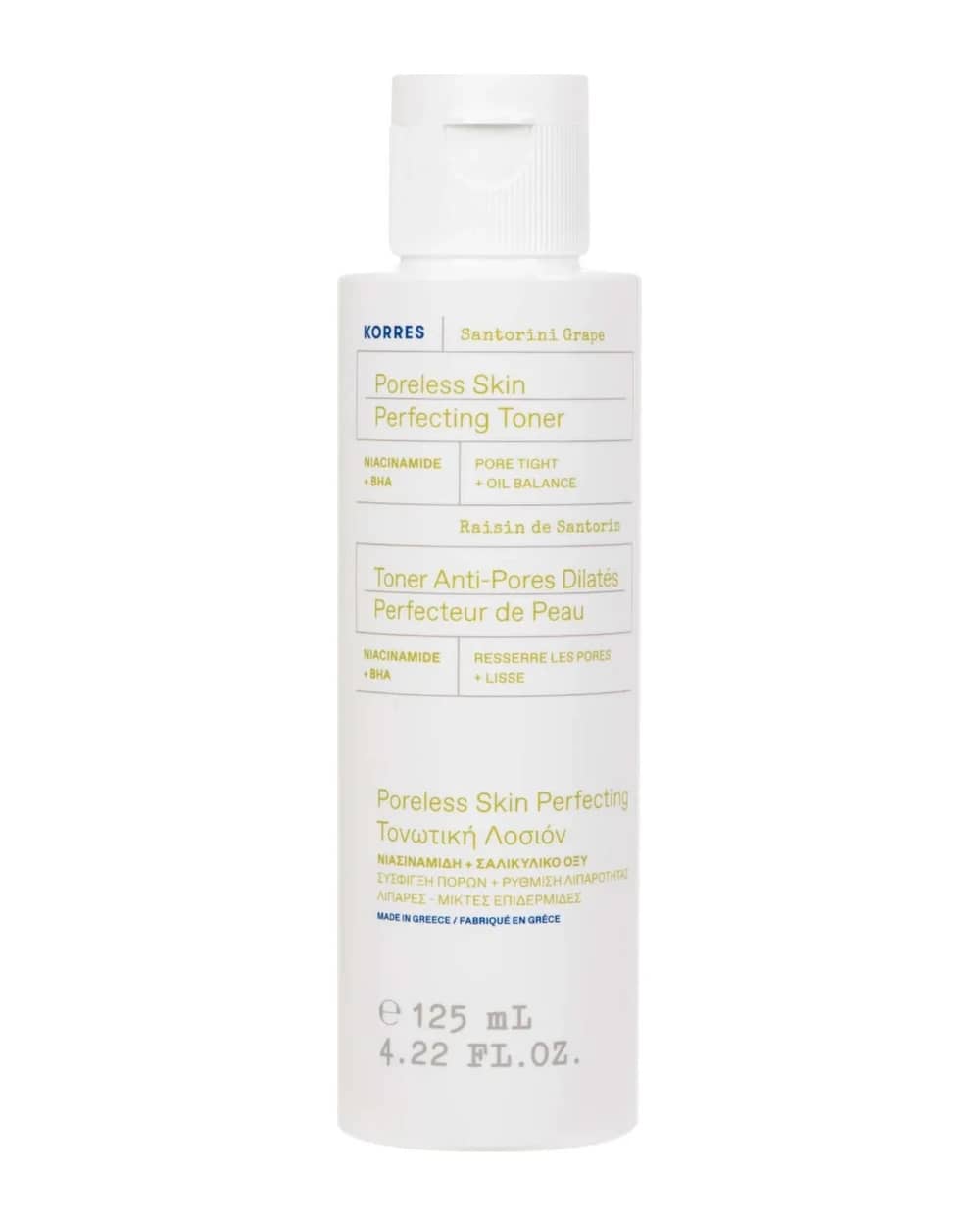 KORRES Santorini Grape Poreless Skin Perfecting Toner 125ml