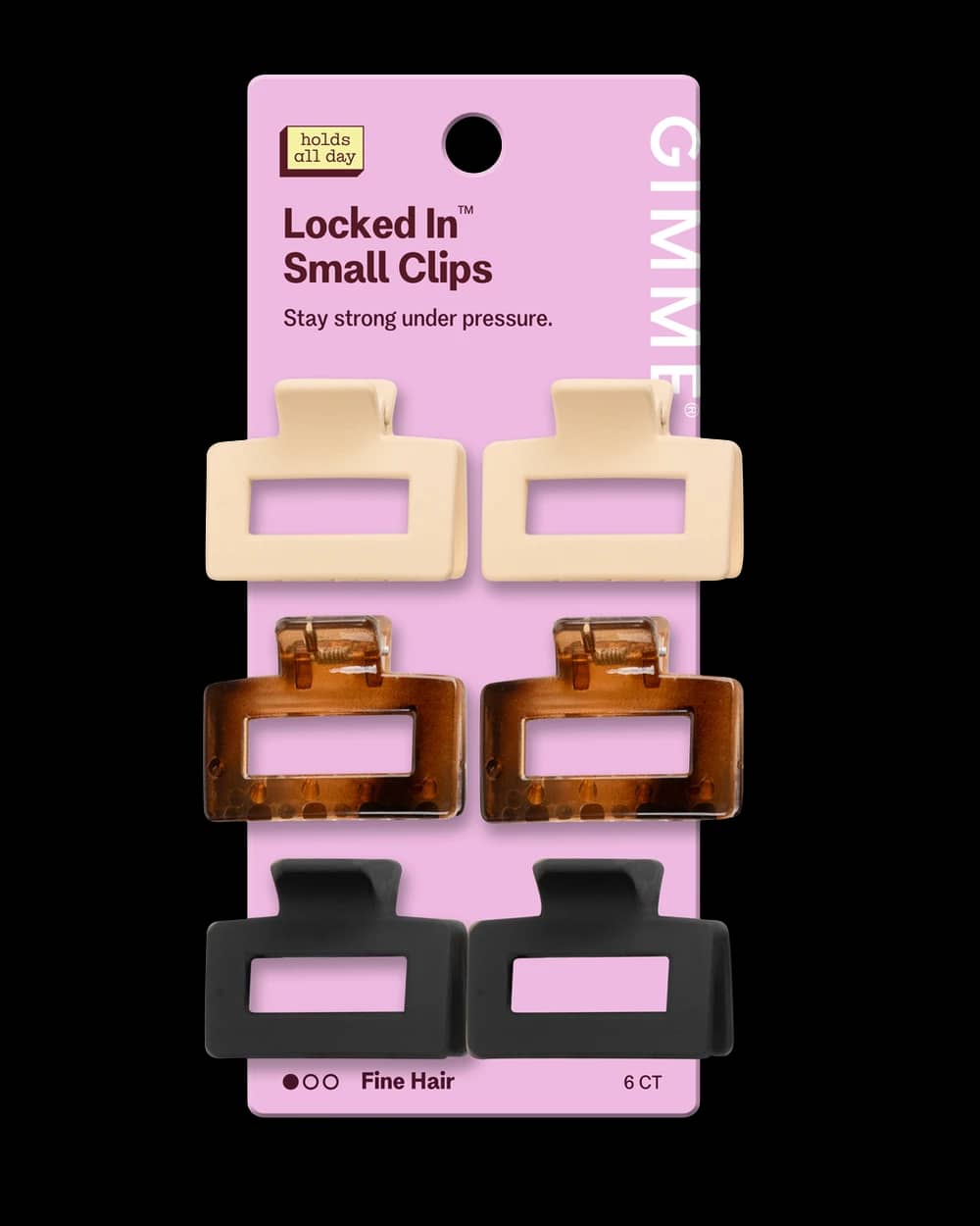 Fine Hair Claw Clip