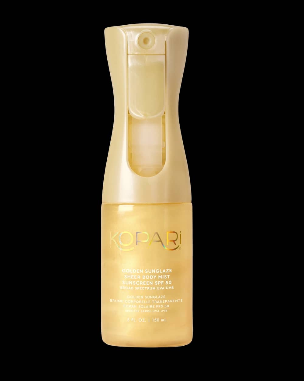 Golden Sunglaze Sheer Body Mist Sunscreen SPF 50