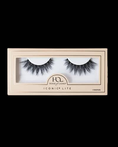 Iconic Lite Natural Volume Faux Mink Fibers False Eyelashes