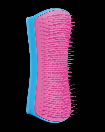 Large De-Shedding Dog Grooming Brush - Pink/Blue