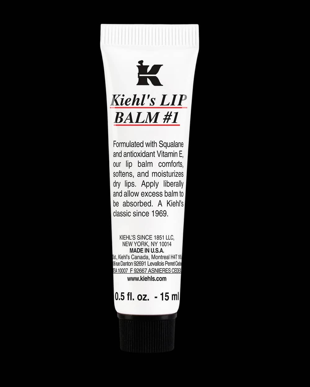 Lip Balm #1 Moisturizing Lip Treatment with Squalane