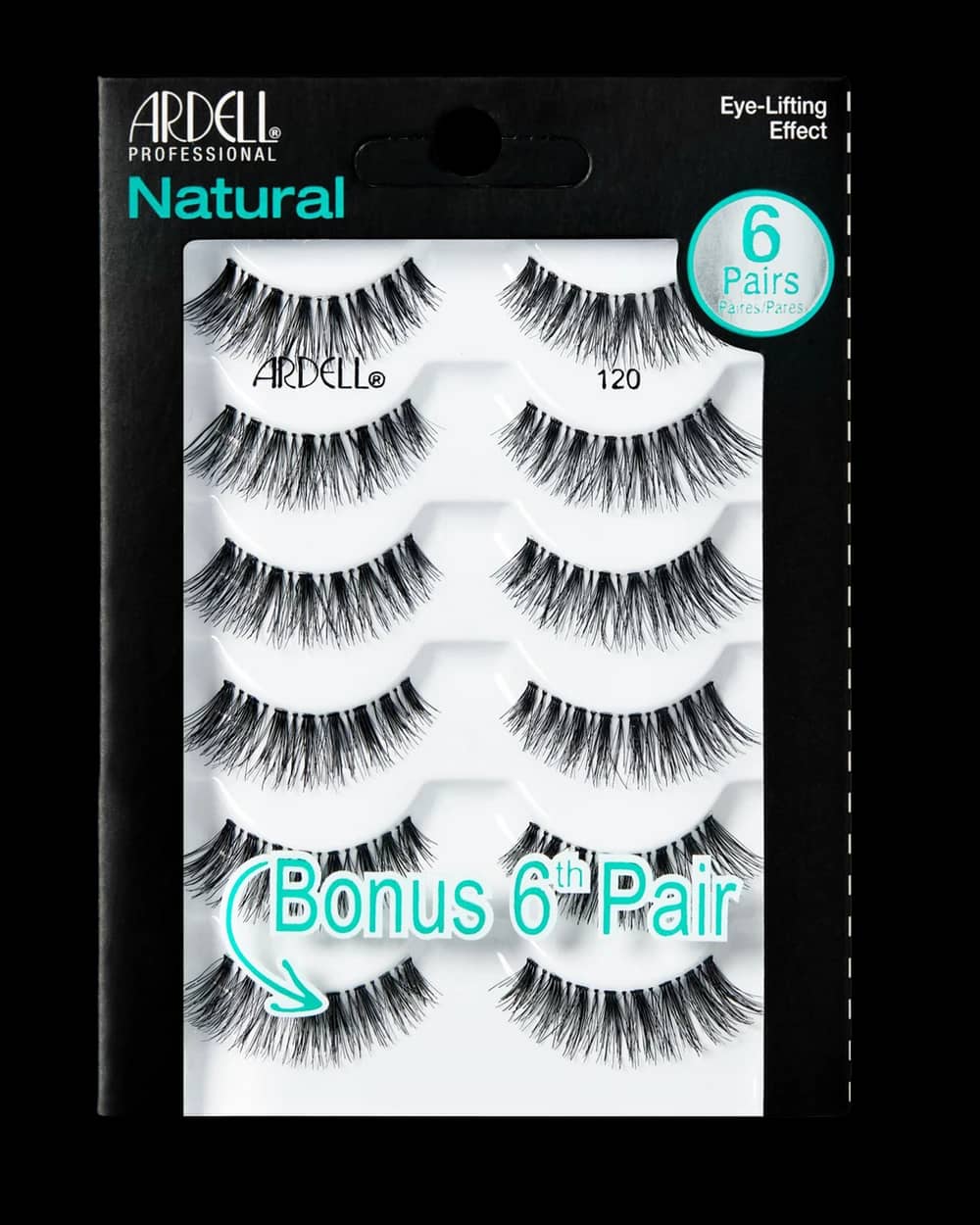 Natural False Eyelash #120 Multipack