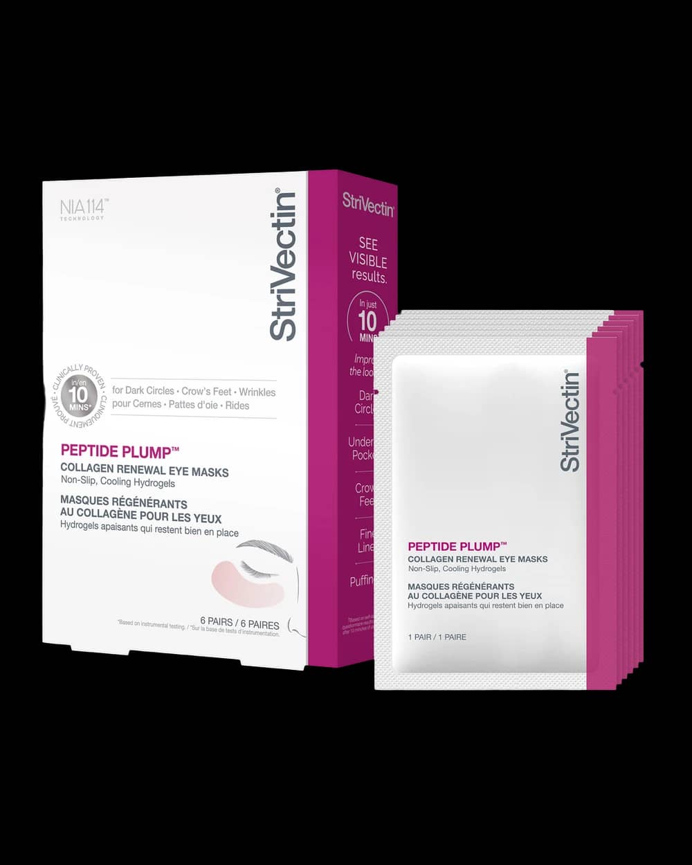 Peptide Plump Collagen Renewal Eye Masks