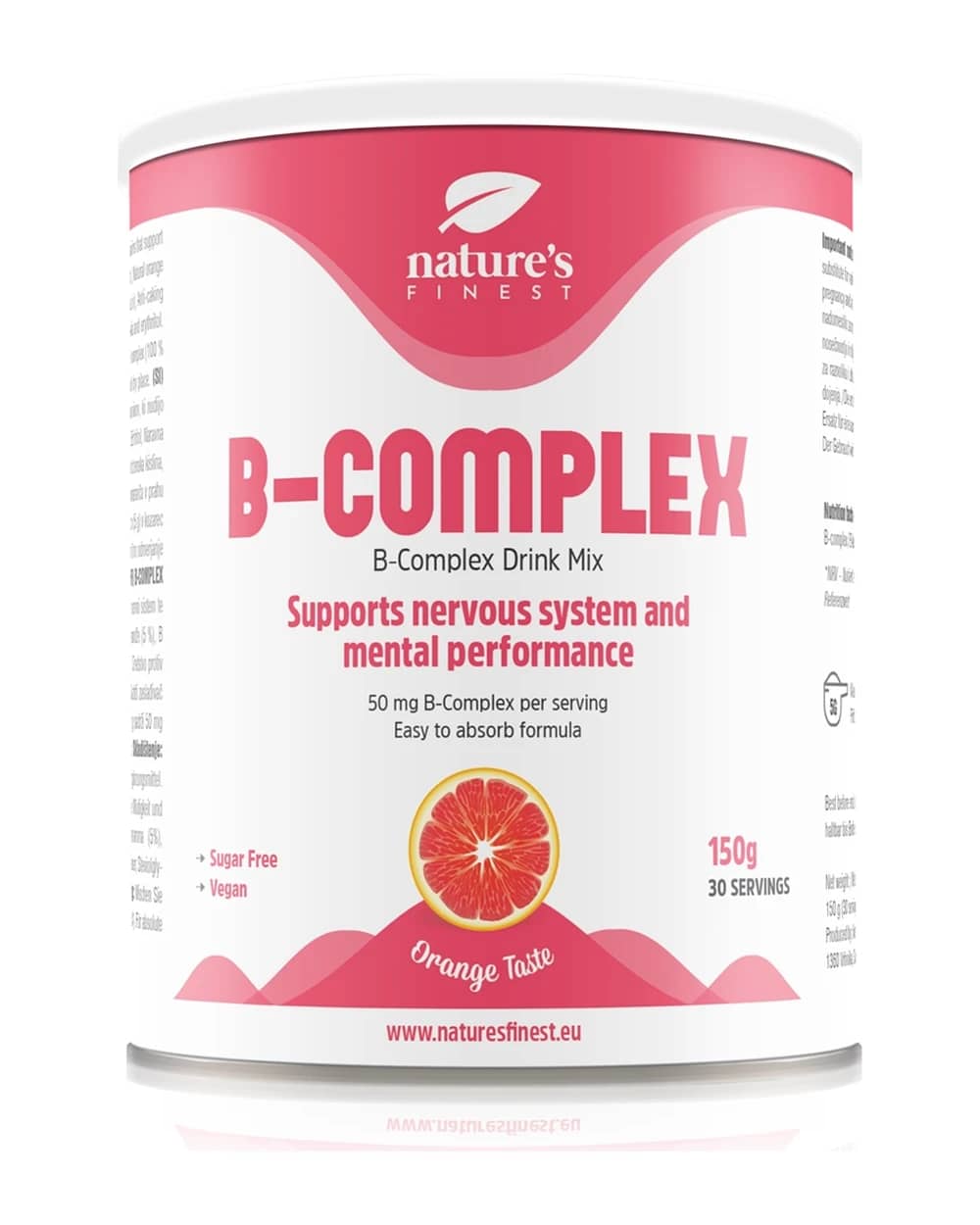 Natures Finest B-Complex Drink polvere per la preparazione di bevande con complesso di vitamine B