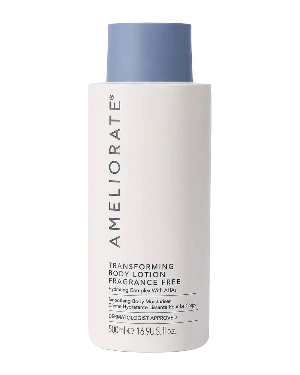 AMELIORATE Transforming Body Lotion Fragrance Free 500ml