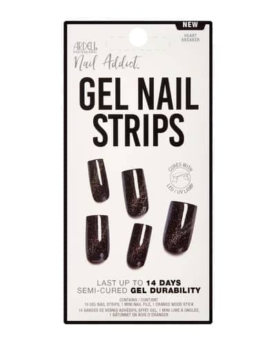 Ardell LED Gel Nail Art Strips - Heart Breaker