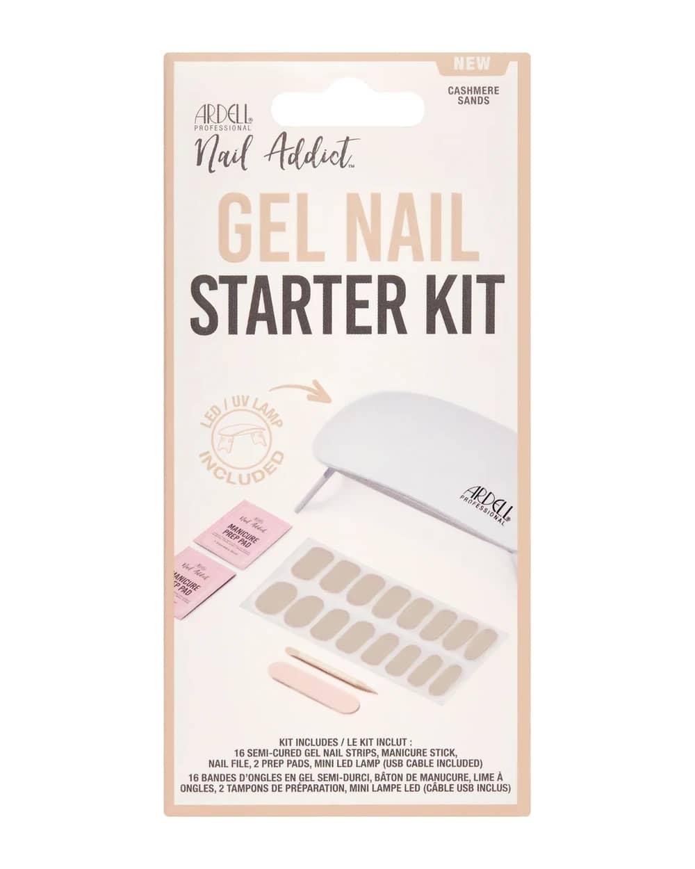 Ardell LED Gel Nail Starter Kit - Cashmere