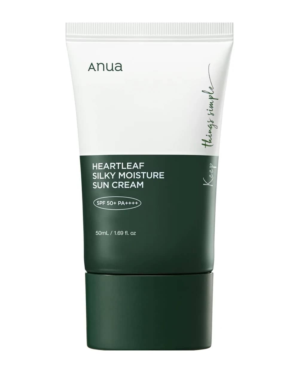 Anua SPF 50 Silky Moisture Sun Cream 50ml