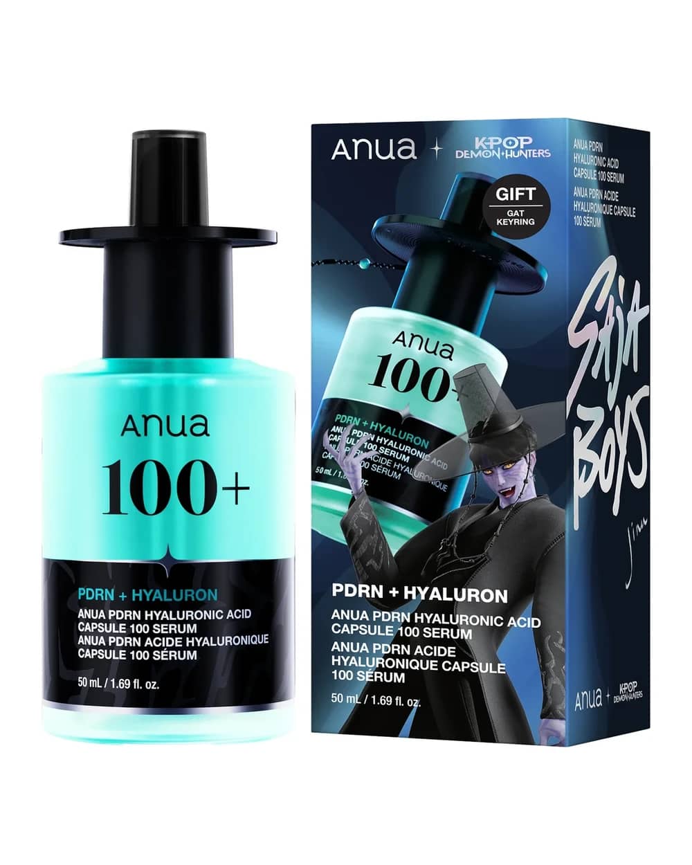 Anua KPop Demon Hunters PDRN Hyaluronic Acid Capsule 100 Serum 50ml