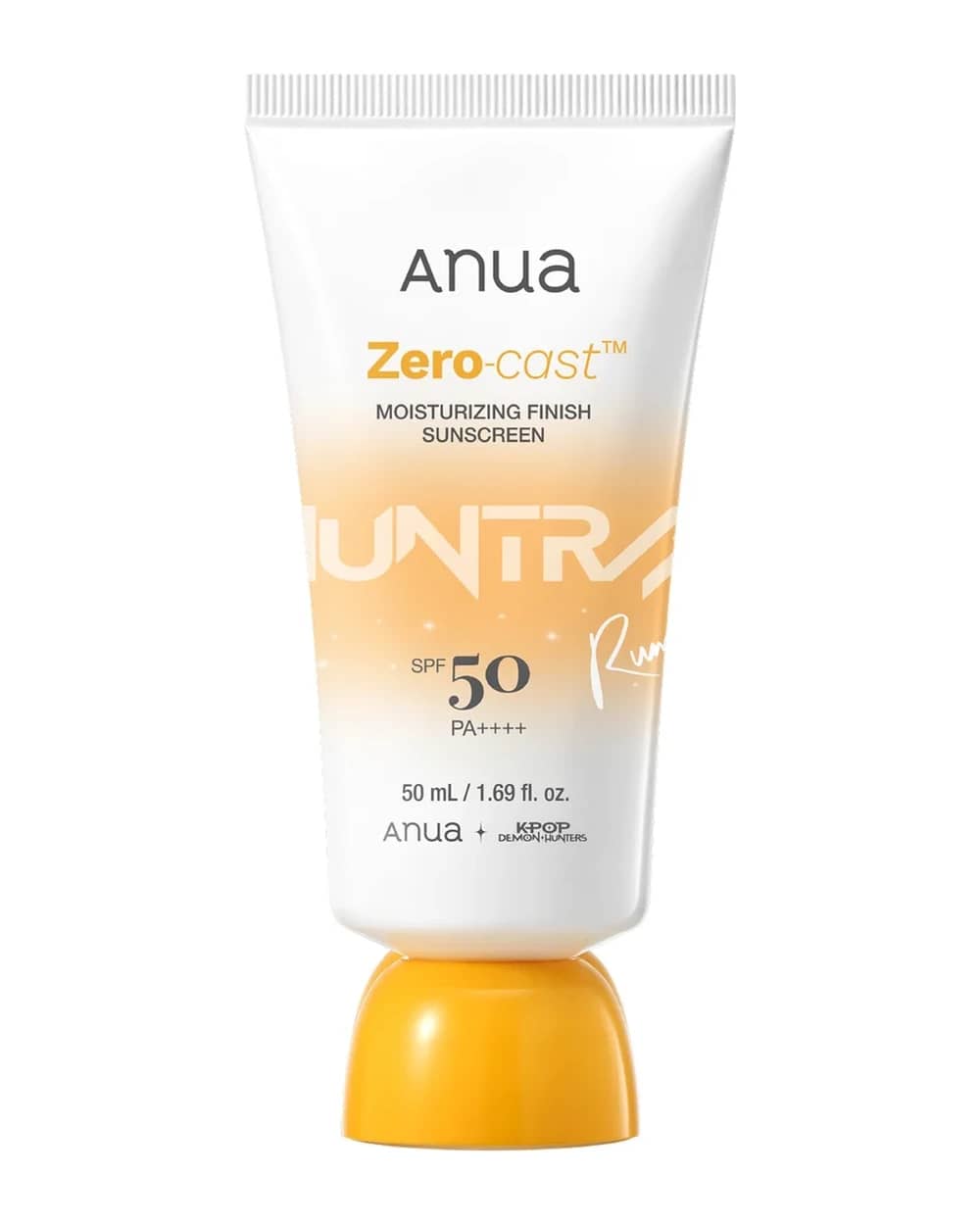 Anua KPop Demon Hunters Zero-Cast Moisturising Finish SPF50 Sunscreen 50ml