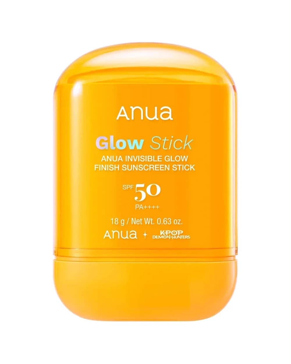 Anua KPop Demon Hunters Invisible Glow Finish SPF50 Sunscreen Stick 18g