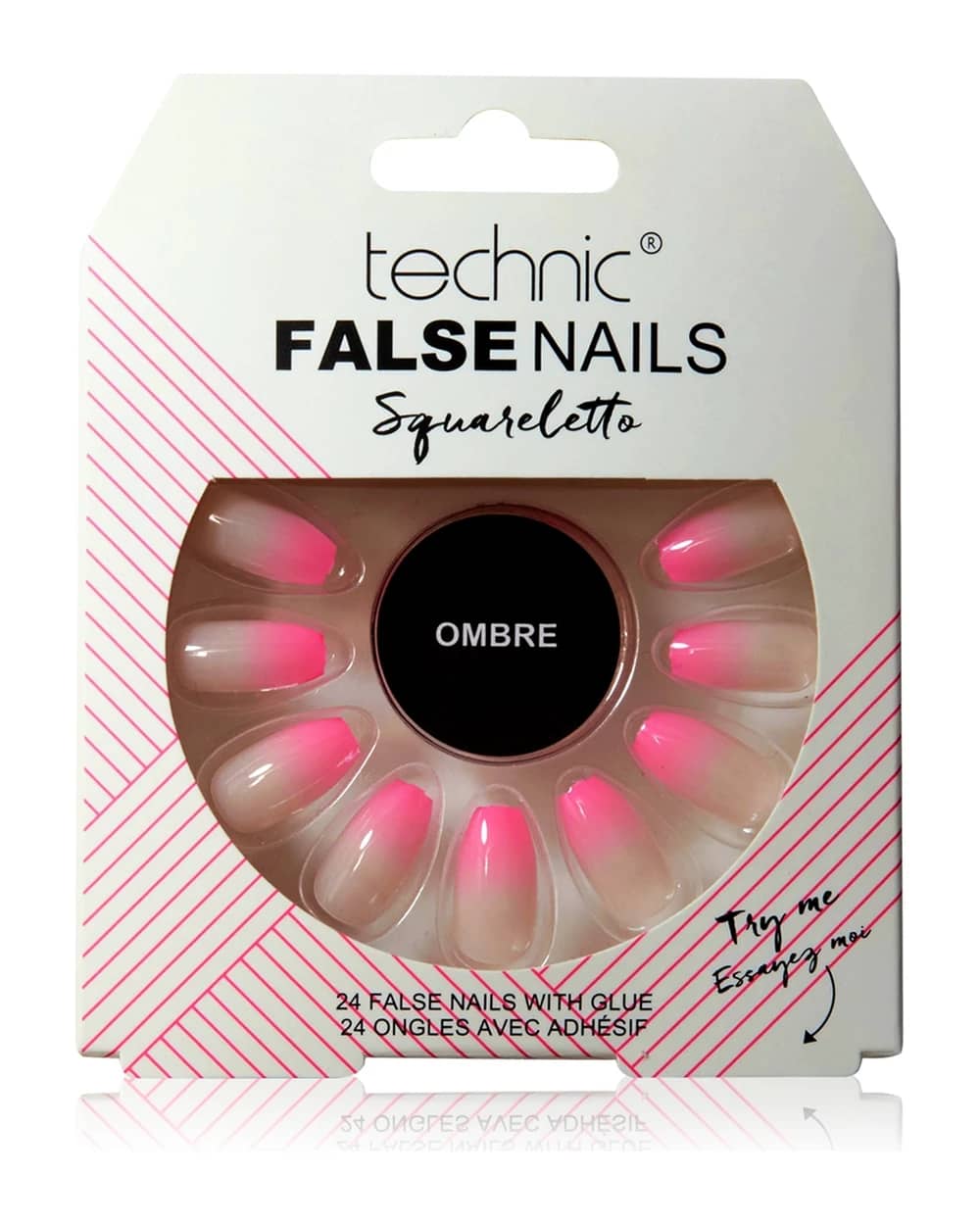 Technic Cosmetics False Nails Squareletto Unghie finte