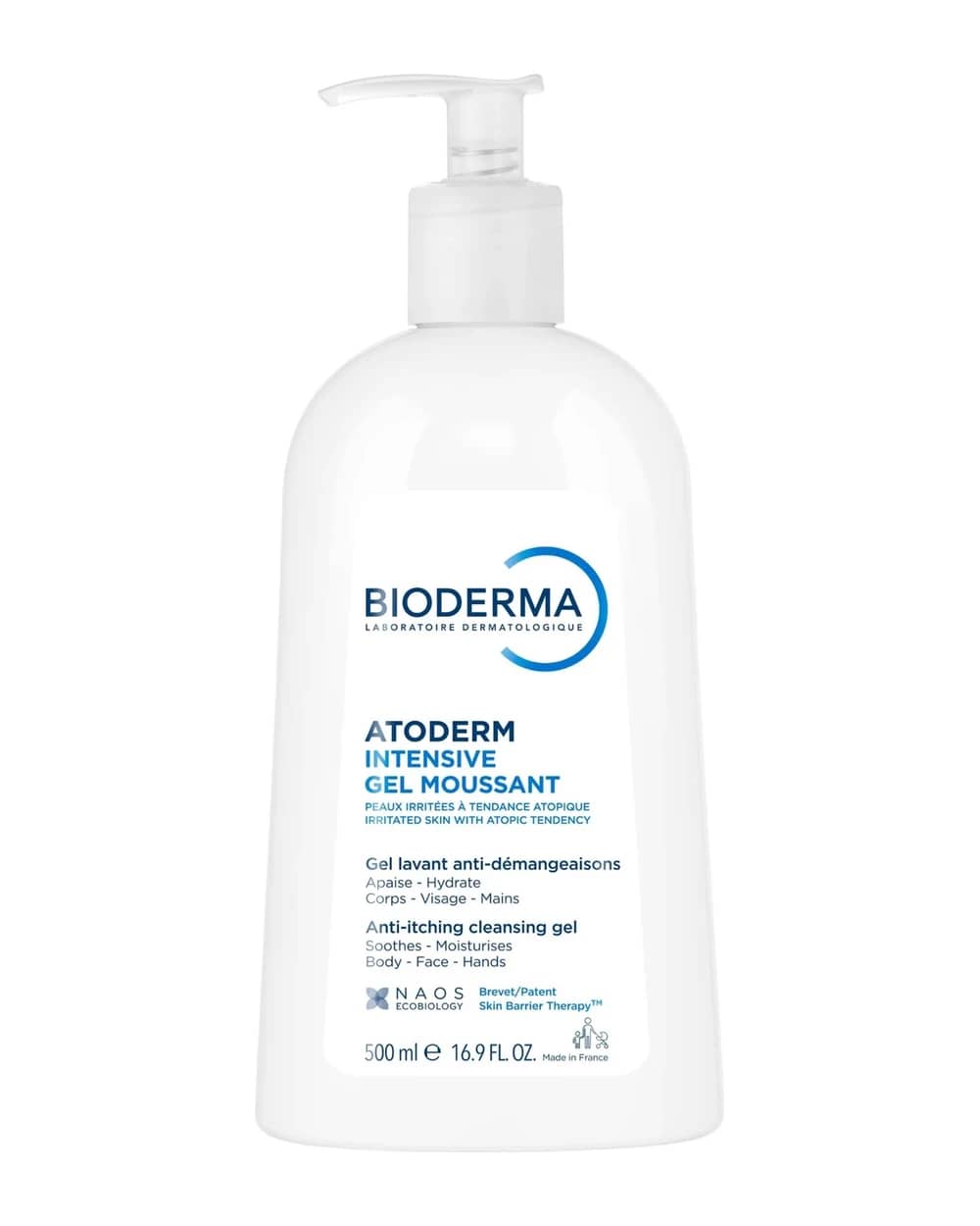 Bioderma Atoderm Intensive Gel moussant Gel-doccia schiumoso ultra lenitivoPelle da secca ad atopica