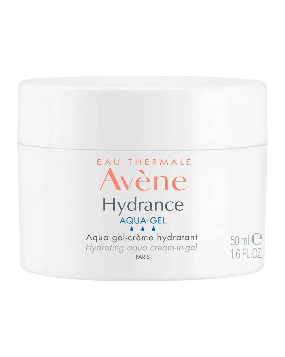Avène Hydrance Aqua-Gel Moisturiser per Pelle Disidratata 50ml