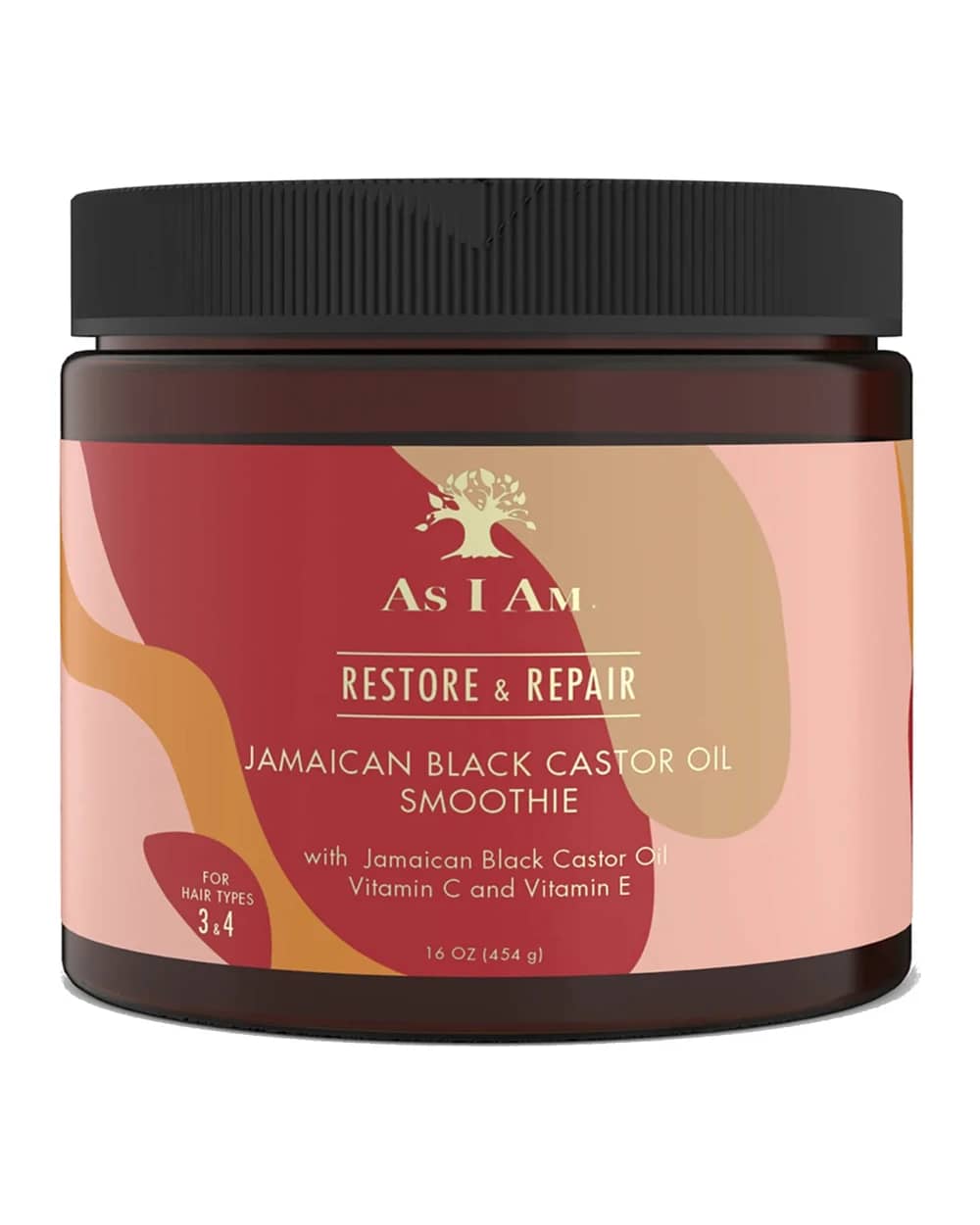 As I Am Crema per lo Styling di Capelli Ricci con Olio di Ricino Nero Giamaicano
