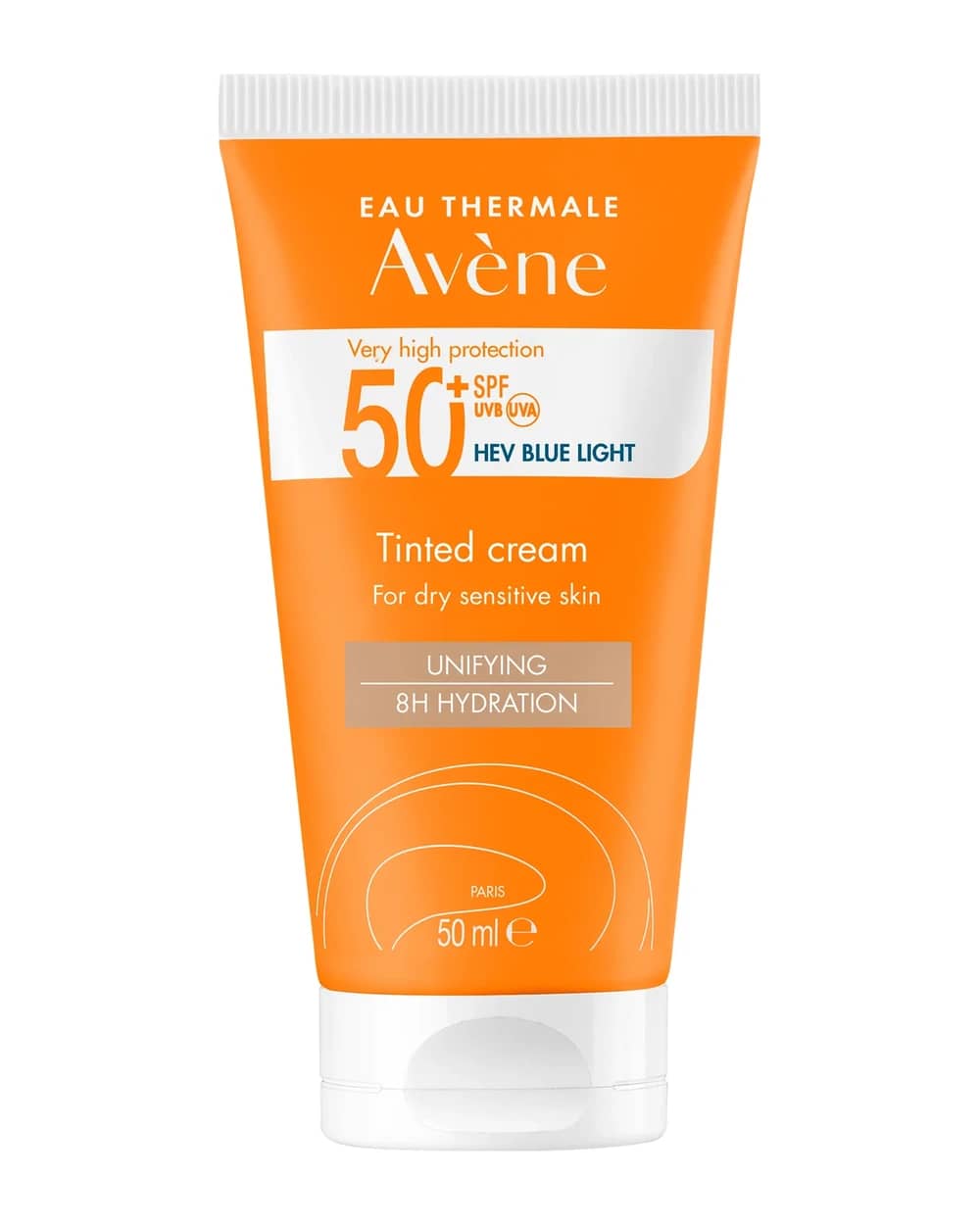 Avène Very High Protection Tinted Sun Cream SPF50+ for Dry, Sensitive Skin 50ml