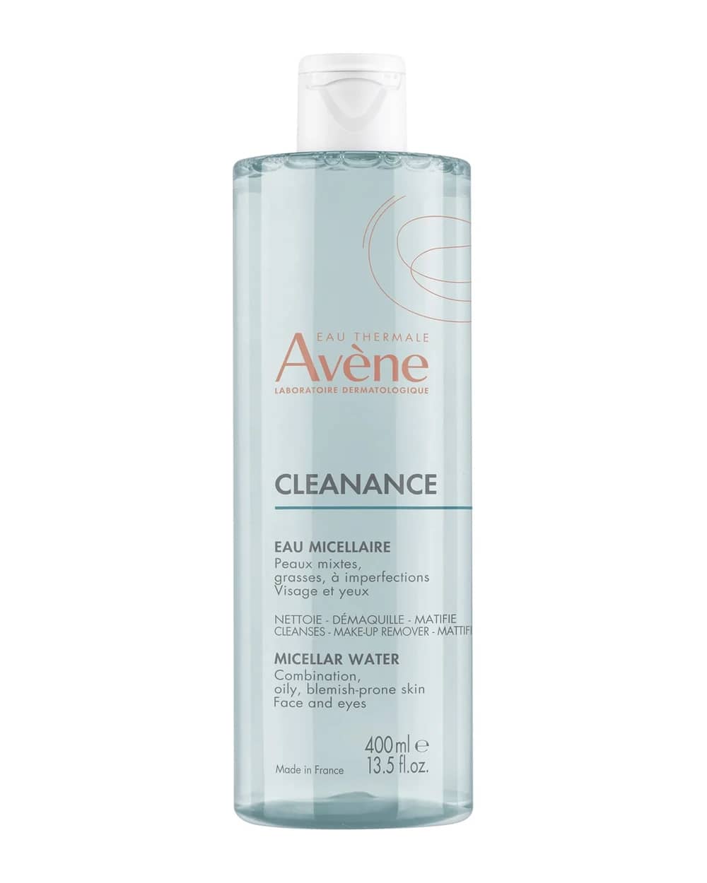 Avène CLEANANCE Micellar Water for Oily, Blemish-Prone Skin 400ml
