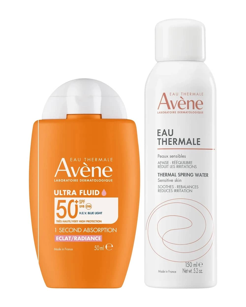 Avène Fluid Radiance and Thermal Water Bundle