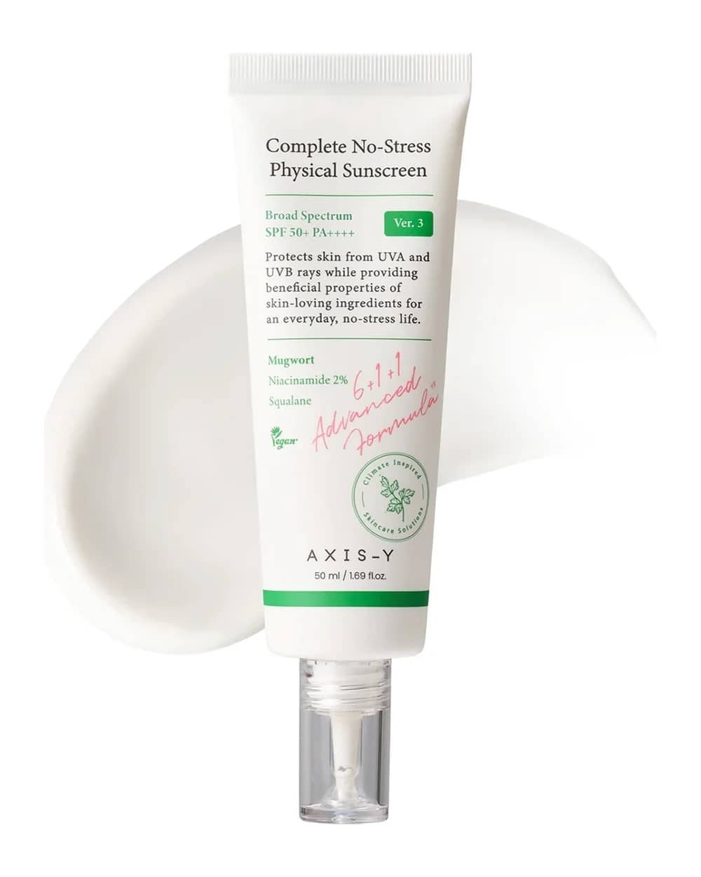Axis-Y Complete No-Stress Physical Sunscreen V.3 50ml