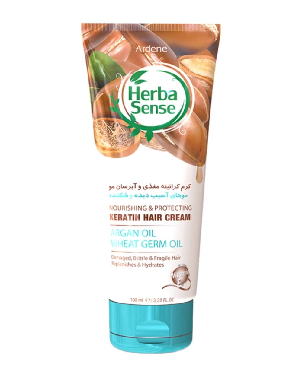 کرم مو کراتینه موهای آسیب دیده و شکننده آردن هرباسنس 100ml