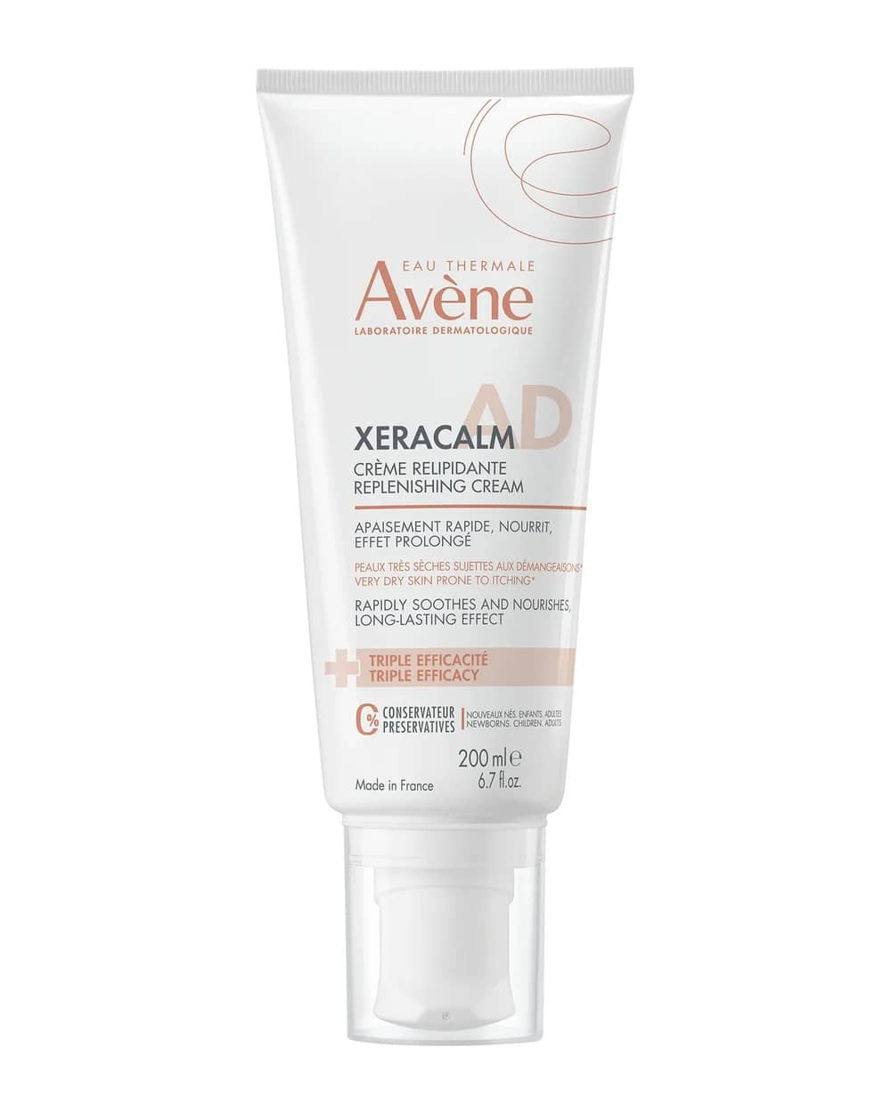 Avène XeraCalm A.D - Replenishing Cream for Dry, Itchy Skin 200ml