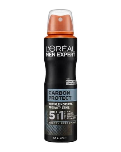 اسپری ضد تعریق مردانه لورال carbon protect