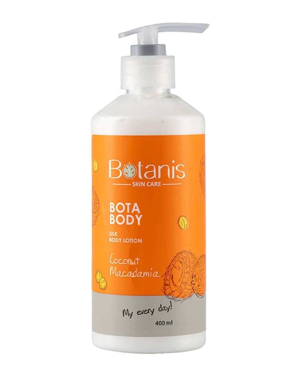 لوسیون بدن نارگیل و ماکادمیا بوتانیس 400ml