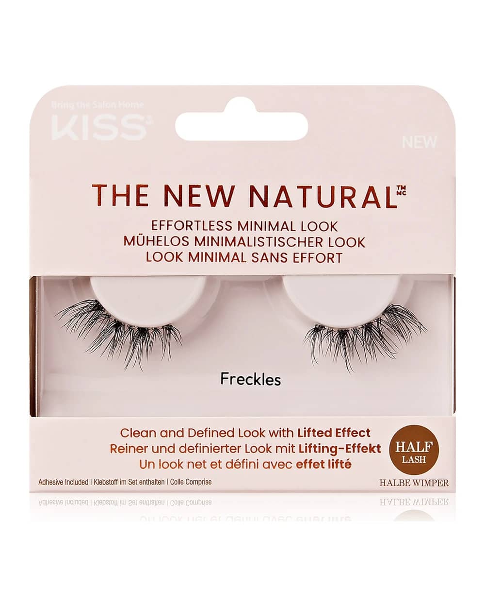 KISS The New Natural Effortless Minimal Look ciglia finte