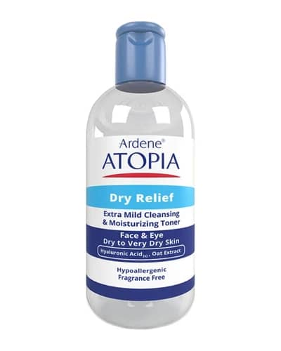 تونیک پاک کننده ملایم صورت و چشم Dry Relief آردن آتوپیا 250ml