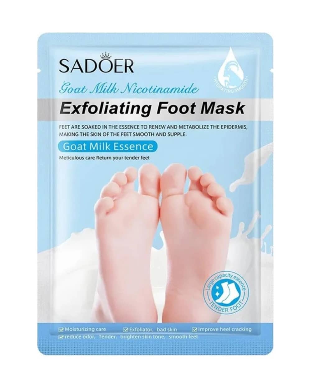 ماسک پا عصاره شیر بز سادور 35gr
