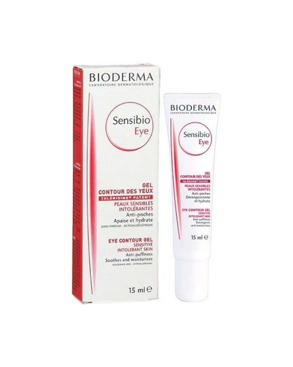 ژل کرم دور چشم Sensibio بایودرما 15ml