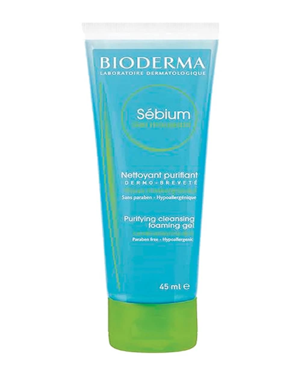 ژل شوینده پوست چرب و مختلط Sebium بایودرما 45ml