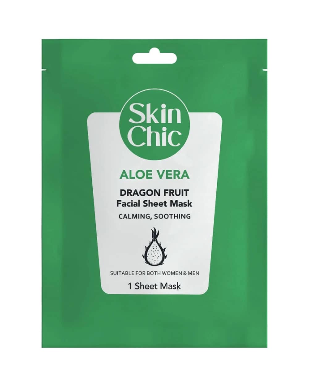 ماسک صورت آلوئه ورا اسکین شیک حاوی عصاره دراگون 18ml