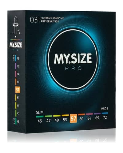 MY.SIZE 57 mm Pro preservativi