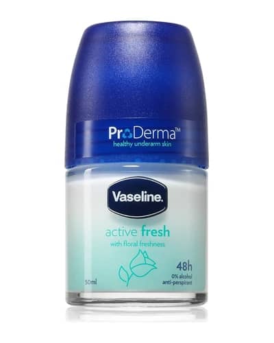 Vaseline Active Fresh Antiperspirant antitraspirante roll-on con aroma di fiori