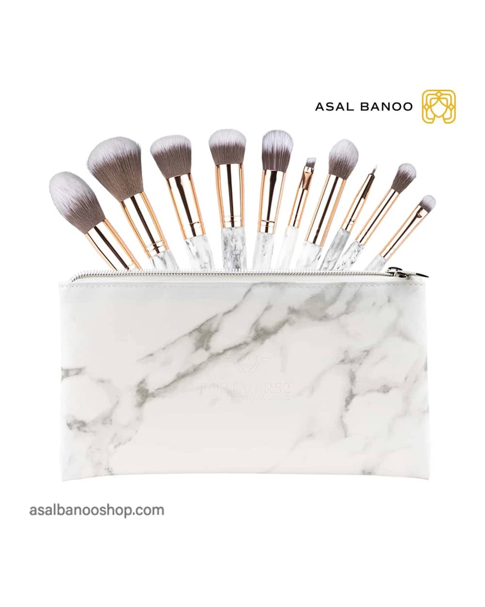 ست براش ده عددی فور اور 52 Marble Base