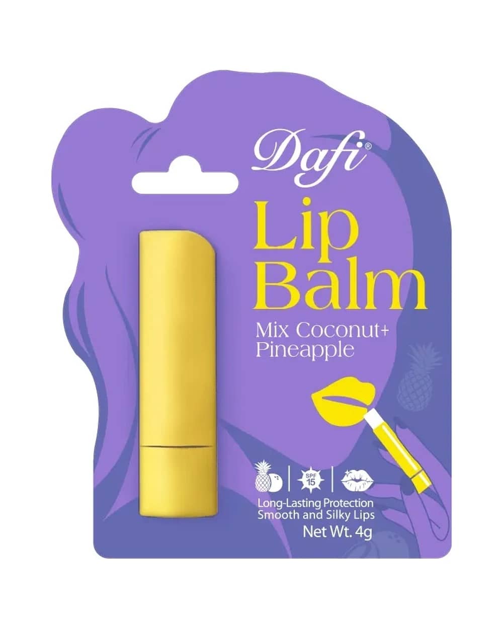 بالم لب آناناس و نارگیل SPF15 دافی