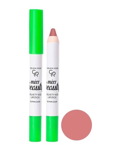 رژ لب مدادی گلدن رز Velvety Kiss میس بیوتی