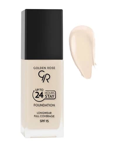 کرم پودر 24 ساعته SPF15 گلدن رز 35ml