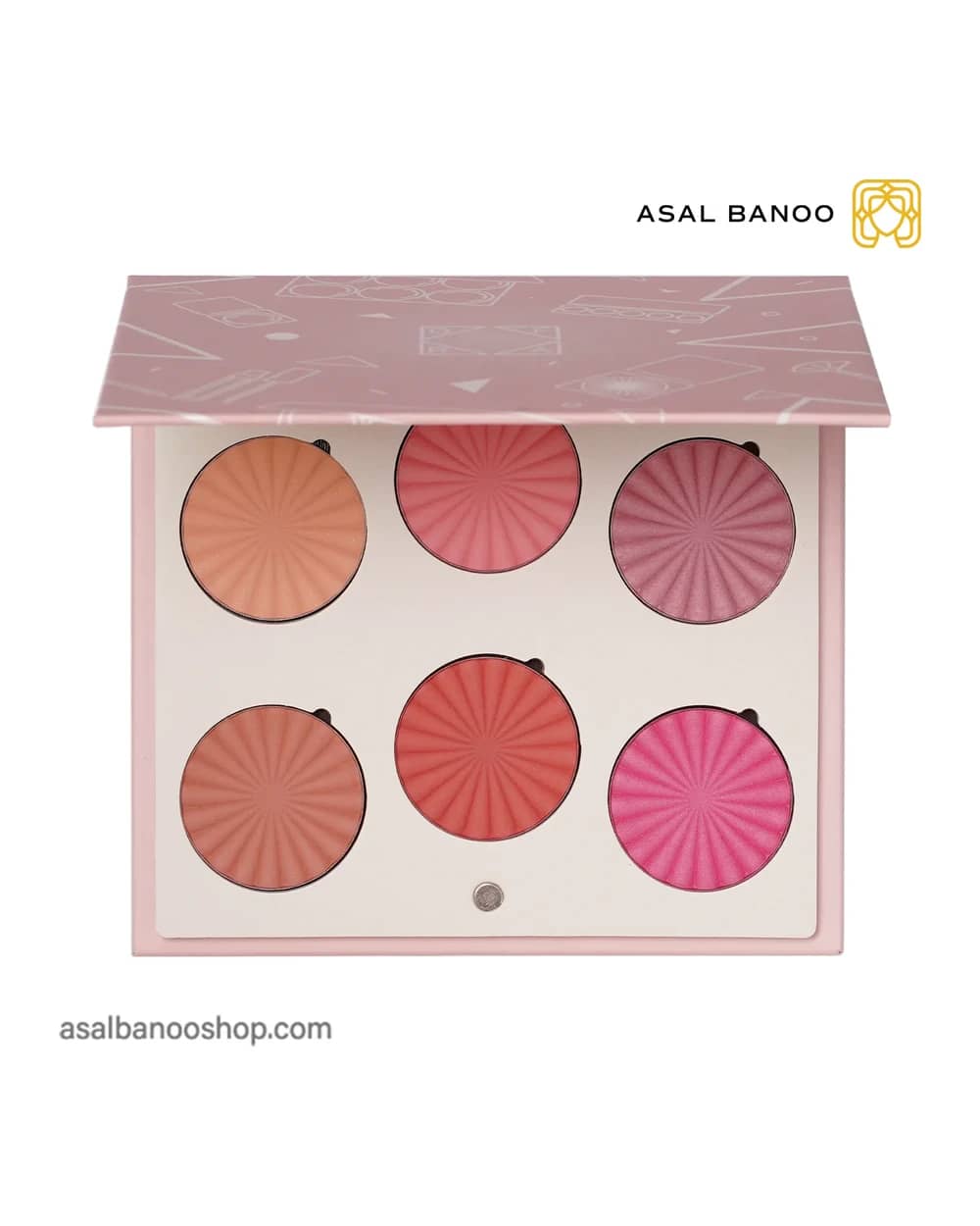 پالت رژ گونه BLUSHFUL افرا