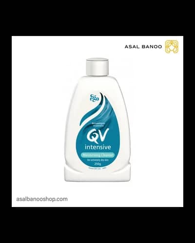 شوینده رطوبت رسان پوست خشک و اگزمایی کیووی intensive