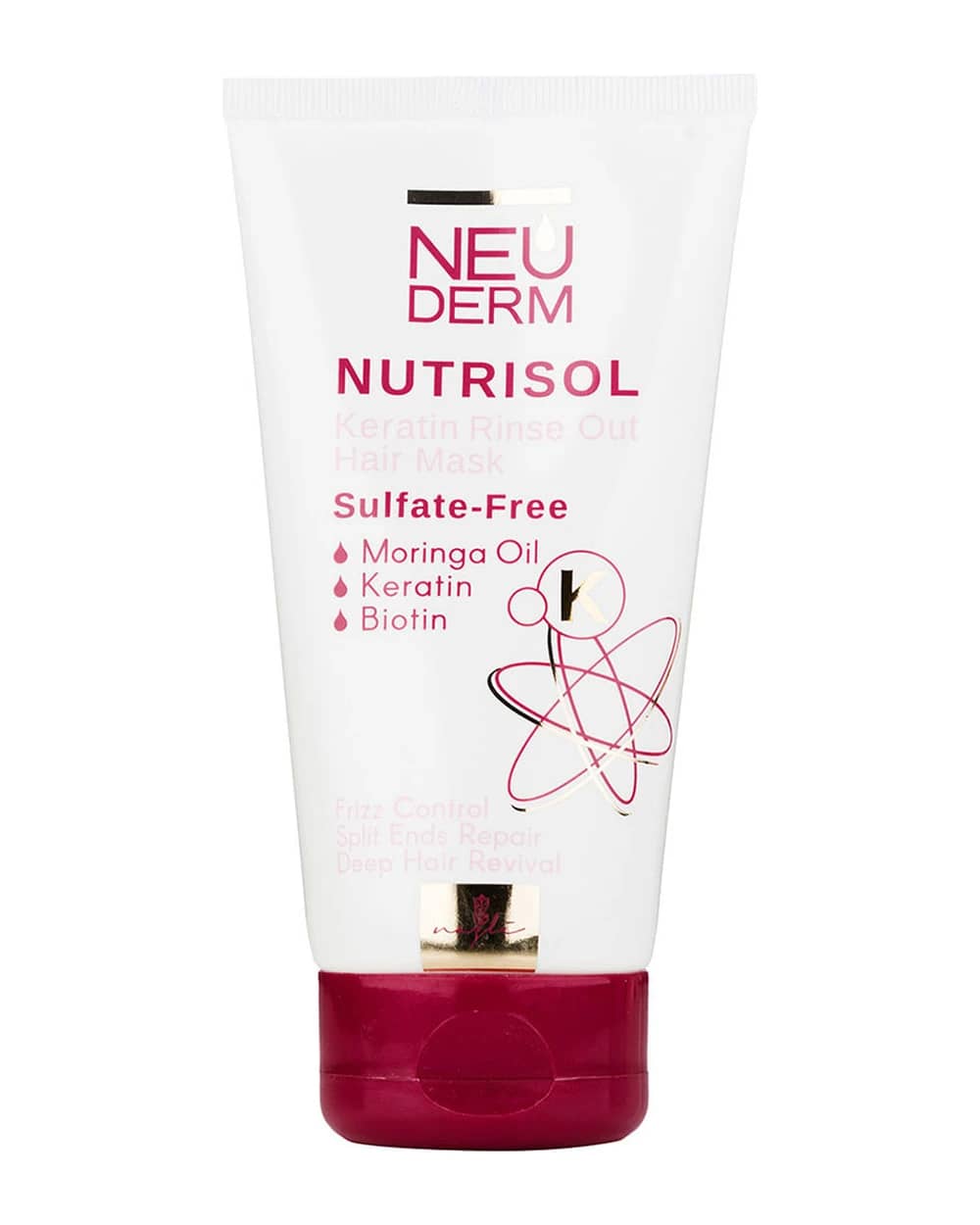 ماسک مو کراتینه فاقد سولفات Nutrisol نئودرم 150ml